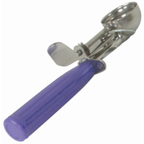 Thunder Group SLDS040, 0.75-Ounce Stainless Steel Ice Cream Disher, Coated Handle, Orchid