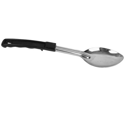 Thunder Group SLPBA111, 11-Inch Stainless Steel Solid Basting Spoon with Plastic Handle