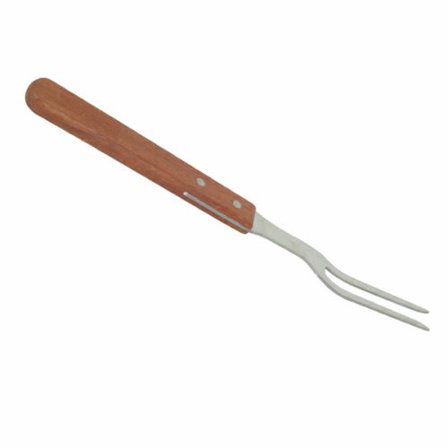 Thunder Group SLTWPF013, 13-Inch Stainless Steel Pot Fork with Wood Handle