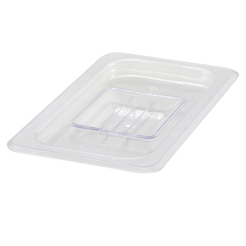 Winco SP7400S, One-Fourth Size Polycarbonate Food Pan Solid Cover, NSF