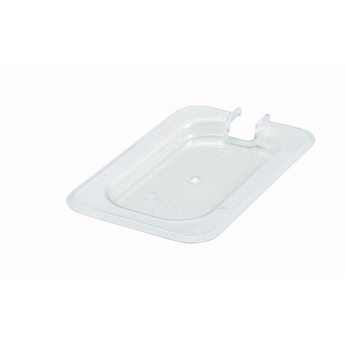 Winco SP7900C, Polycarbonate Slotted Cover for One-Ninth Size Food Pan, NSF