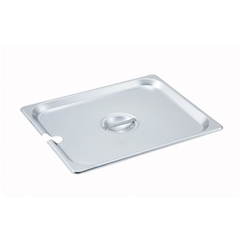Winco SPCH, Half-Size Slotted Stainless Steel Steam Table Pan Cover, NSF