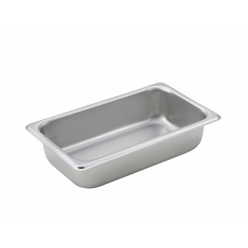 Winco SPQ2, 2.5-Inch Deep Quarter Size Steam Table Pan, NSF