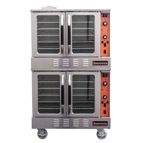 Sierra SRCO-2E, 38-inch Electric Double Deck Convection Oven, 208/240V (Discontinued)