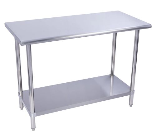 L&J SS1872 18x72-inch All Stainless Steel Work Table