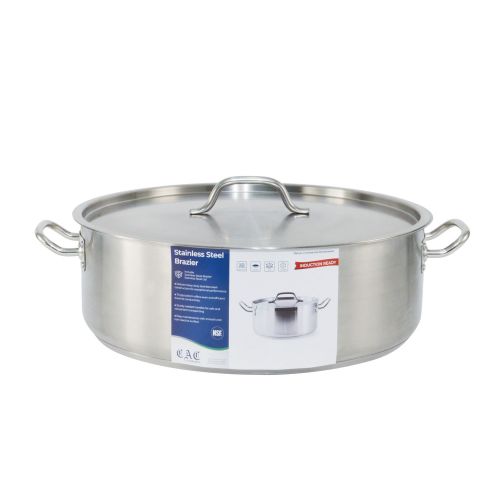 Thunder Group Stainless Steel Stock Pot Lid, 13-Inch