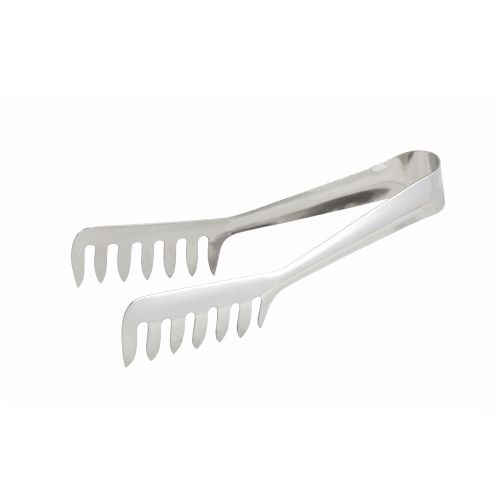Winco ST-8, 8-Inch Stainless Steel Spaghetti Tong