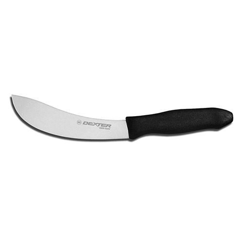 Dexter Russell ST12-6, 6-Inch Beef Skinner with Black Polypropylene Handle, NSF (Discontinued)