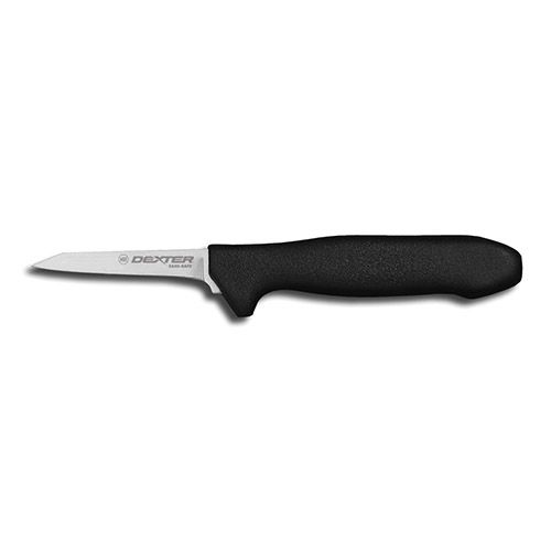 Dexter Russell STP152HG, 3¼-Inch Clip Point Boning Knife with Black Polypropylene Handle, NSF