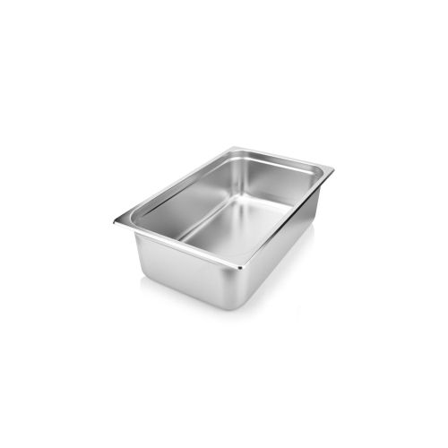 C.A.C. STPF-23-6, 6-inch Stainless Steel Full-Size 23 Gauge Anti-Jam Steam Table Pan