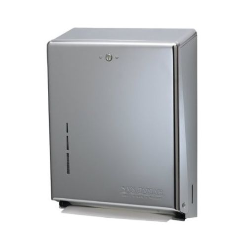 San Jamar T1900XC, Stainless Steel C-Fold and Multi-Fold Towel Dispenser