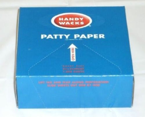Dry Waxed Patty Paper