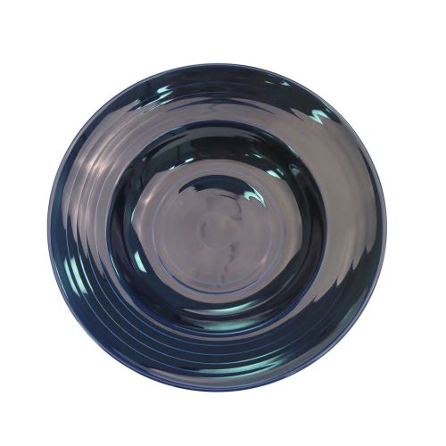 C.A.C. TG-3-CBU, 9 Oz 9-Inch Porcelain Cobalt Blue Pasta Bowl, 2 DZ/CS