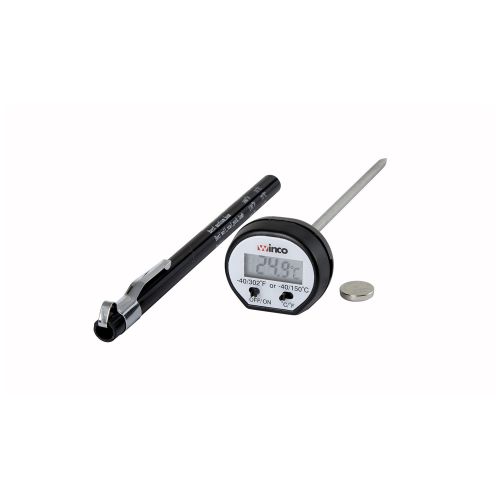 Winco TMT-DG1, Digital Pocket Thermometer with Case