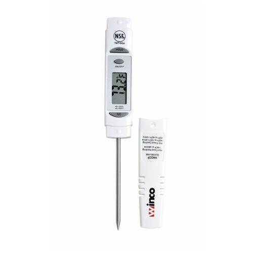 Winco 2-Inch Dial Deep Fry/Candy Thermometer with 5-Inch Probe