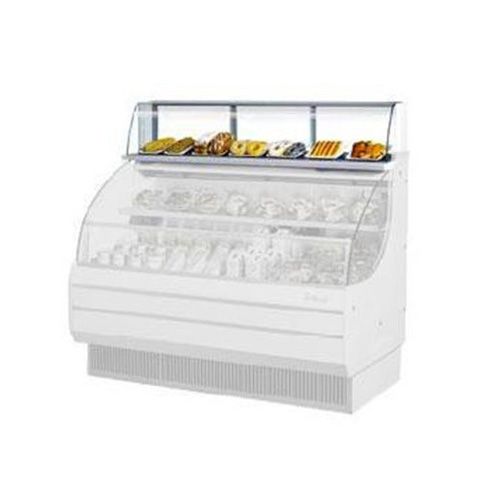 Turbo Air TOMD-75LW Open Display Merchandiser 75-Inch L Non Ref. Top Case-Low, 1 Tier, White