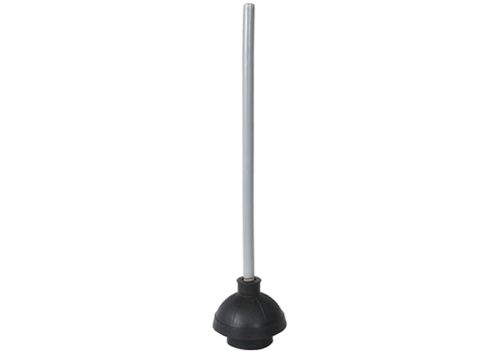Winco TP-300, Rubber Toilet Plunger with 19-Inch Wood Handle