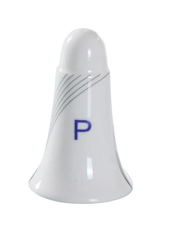 Yanco UR-PS 4-Inch Urban Line Porcelain Round Bone White Pepper Shaker, 48/CS