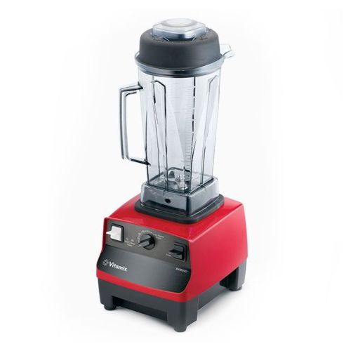 Vitamix 5028, 64-Ounce Drink Blender, Pulse and Auto Off, Red Base, NSF