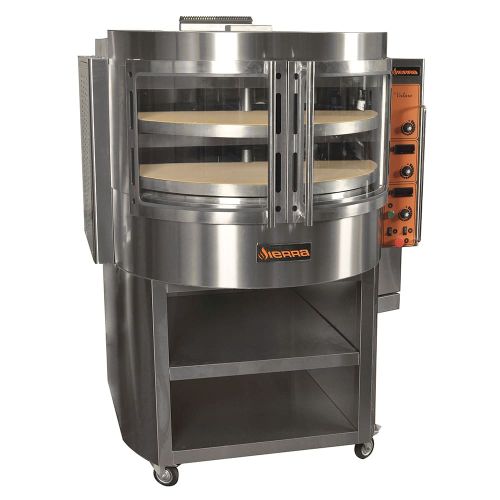 Sierra VOLARE Rotary Deck Gas Pizza Oven, 90,000 BTU | McDonald Paper &  Restaurant Supplies
