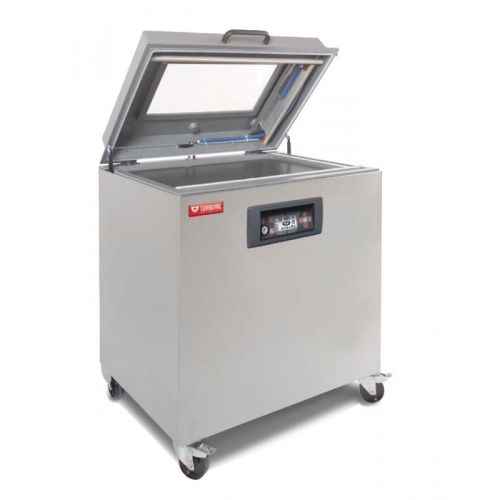 Omcan VP-NL-0040-MS, 27-inch Turbovac Heavy-Duty Vacuum Packaging Machine with Aluminum Cover