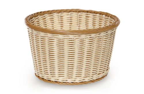 GET WB-1521-TT, 12x7-inch Polyweave Plastic Round Basket, 6/CS