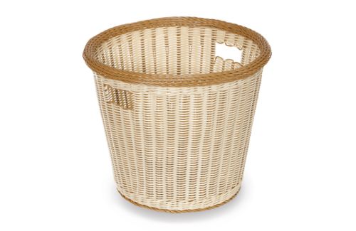 GET WB-1522-TT, 14x13-Inch Polyweave Plastic Round Basket, 6/CS