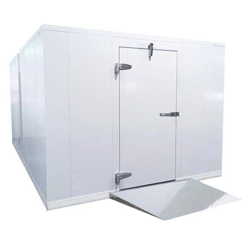 Coldline WFP10X20-FL, 9.84x19.68x7.5-Feet White Walk-in Cooler Box with Floor