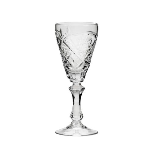 Neman Crystal WG6997-X 2 Oz Crystal Liquor Glasses, 6/ST