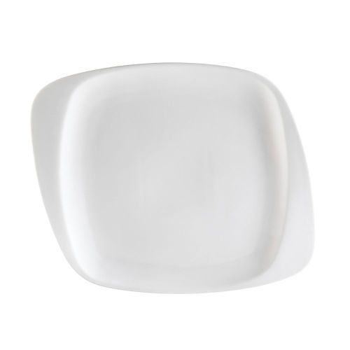 C.A.C. WH-6, 6.5-Inch Porcelain Square Plate, 3 DZ/CS