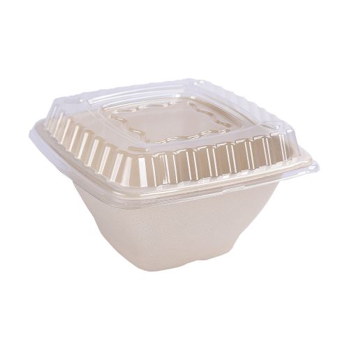 Fineline Setting 17CPDLC16 16 Ounce Deli Container with Lid - 240 / CS