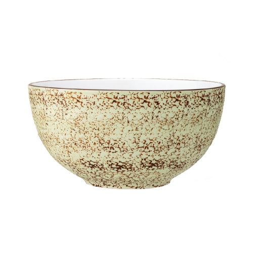 Wilmax WL-667132/A, 7.5-Inch Beige Porcelain Bowl, 18/PACK