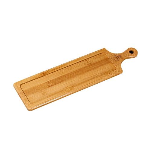 Wilmax WL-771008, 15-1/2 x 4-1/2-Inch Food Serving Wood Appetizer Platter, 60/CS (Discontinued)