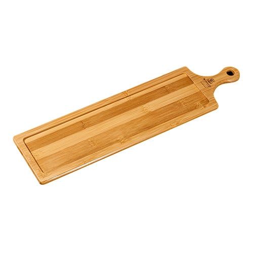 Wilmax WL-771009, 18 x 4-3/4-Inch Food Serving Wood Appetizer Platter, 60/CS (Discontinued)