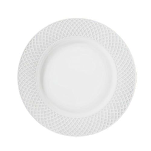 Wilmax WL-880100/6C, 8-Inch Julia White China Porcelain Round Dessert Plate, 36/CS (Discontinued)