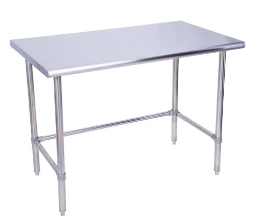 KCS WSCB-2472, 24x72-Inch All Stainless Steel Work Table with Cross Bar