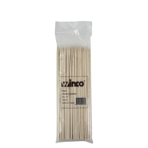 Winco WSK-08, 8-Inch Bamboo Skewers, 100/PK
