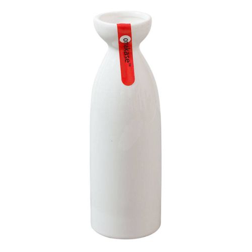 Miya X12004, 8 Oz 7-Inch White Sake Bottle, 72/CS