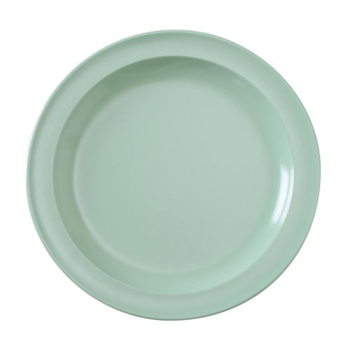 Yanco NS-110G 10.25-Inch Nessico Melamine Round Green Dinner Plate, 24/CS