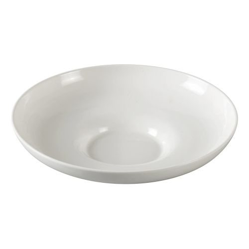 Yanco PS-1120 32 Oz 10-Inch Piscataway Porcelain Round White Salad Bowl, DZ