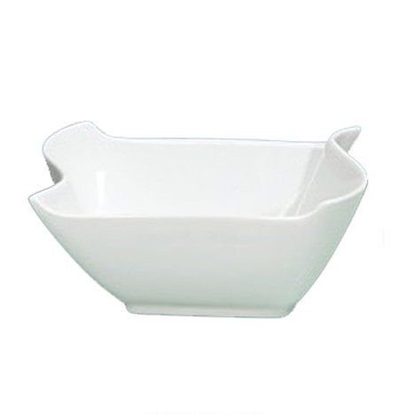 Yanco SST-404 8 Oz 4-Inch Porcelain Round Bone White Fruit Bowl, 36/CS