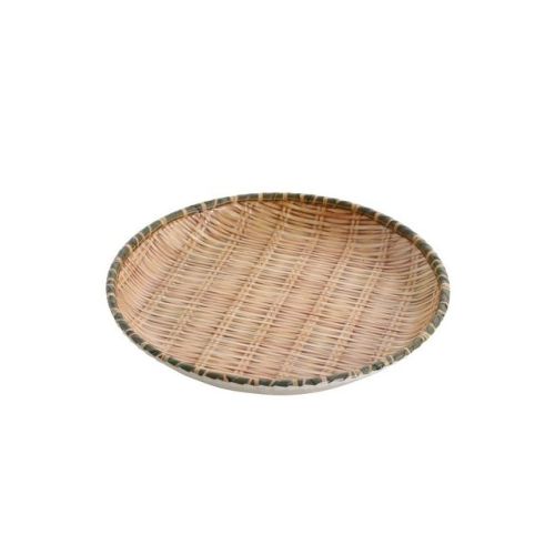 Yanco WD-910 9-Inch Melamine Wooden Look Round Plate, 24/CS