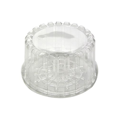 Pactiv YCI897010000 7-Inch Cake Container with Deep Dome Lid, 100/CS