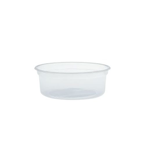 Dart MN8-0100 8 Oz MicroGourmet Translucent Polypropylene Container, 500/CS