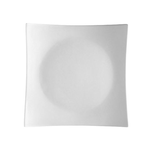 C.A.C. SHA-21, 12-Inch Porcelain Square Plate, DZ
