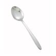 Winco 0019-03, Flute Heavyweight Dinner Spoon, 18/0 Stainless Steel, Mirror Finish, 12/Pack
