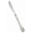 Winco 0031-18, Peacock Extra Heavyweight European Table Knife, 18/8 Stainless Steel, Mirror Finish, 12/Pack