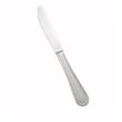 Winco 0036-08, Deluxe Pearl Extra Heavyweight Dinner Knife, 18/8 Stainless Steel, Mirror Finish, 12/Pack