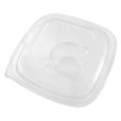 Fineline Settings 159IN-L, 9-inch Super Bowl Plus Square PET Dome Lid with Insert, 150/CS
