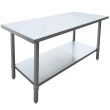 Omcan 19140, 24x72-inch All Stainless Steel Work Table